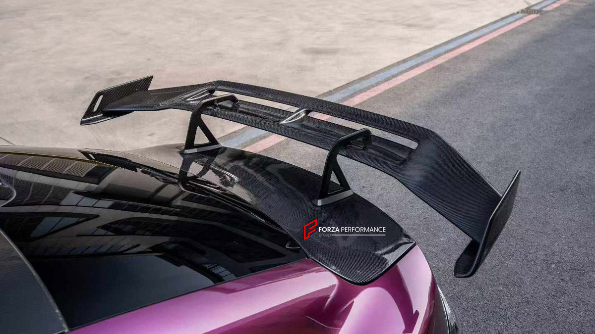 DRY CARBON REAR SPOILER WING AND TRUNK LID for XIAOMI SU7 ULTRA 2025+

Set includes:
Rear Spoiler Wing
Trunk Lid

Material: Dry Carbon

NOTE: Professional installation is required.