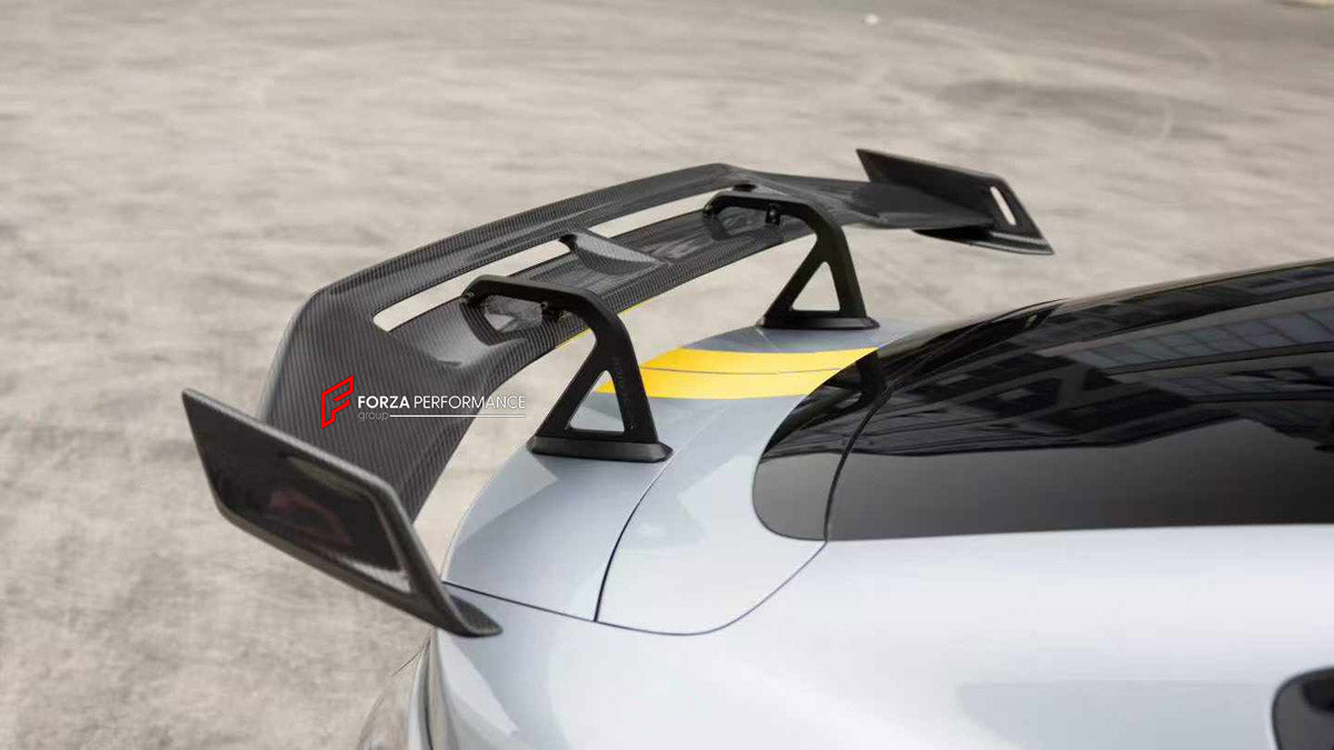 DRY CARBON REAR SPOILER WING AND TRUNK LID for XIAOMI SU7 ULTRA 2025+

Set includes:
Rear Spoiler Wing
Trunk Lid

Material: Dry Carbon

NOTE: Professional installation is required.