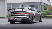 DRY CARBON REAR SPOILER WING AND TRUNK LID for XIAOMI SU7 ULTRA 2025+

Set includes:
Rear Spoiler Wing
Trunk Lid

Material: Dry Carbon

NOTE: Professional installation is required.