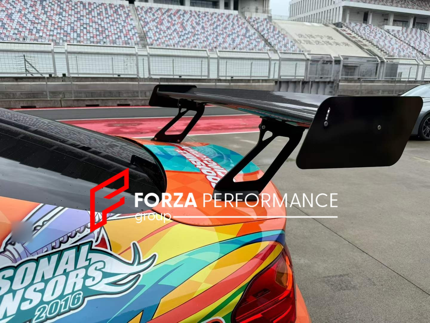 DRY CARBON REAR SPOILER WING for BMW M4 F82 2014 - 2020 Forza Performance custom fit buy dry carbon rear spoiler wing