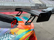 DRY CARBON REAR SPOILER WING for BMW M4 F82 2014 - 2020 Forza Performance custom fit buy dry carbon rear spoiler wing