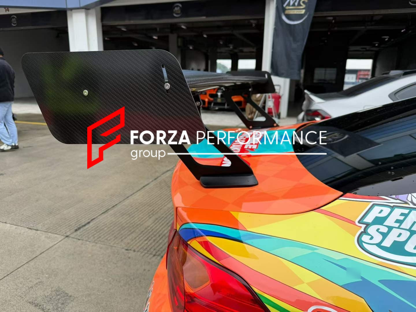 DRY CARBON REAR SPOILER WING for BMW M4 F82 2014 - 2020 Forza Performance custom fit buy dry carbon rear spoiler wing