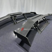 DRY CARBON REAR SPOILER WING for LAMBORGHINI HURACAN EVO 2019 - 2024

Set includes:
Rear Spoiler Wing

Material: Dry Carbon

NOTE: Professional installation is required.