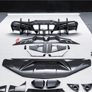 DRY CARBON REAR SPOILER WING for LAMBORGHINI REVUELTO 2023+ FORZA PERFORMANCE custom fit Mansory Style

Set includes:
Rear Spoiler Wing

Material: Dry Carbon

NOTE: Professional installation is required.