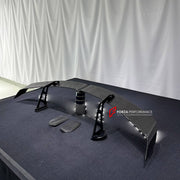 DRY CARBON REAR SPOILER WING for MASERATI MC20 2020+ FORZA PERFORMANCE custom fit GT2 Style

Set includes:
Rear Spoiler Wing

Material: Dry Carbon

NOTE: Professional installation is required.