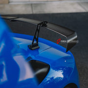 DRY CARBON REAR SPOILER WING for MASERATI MC20 2020+ FORZA PERFORMANCE custom fit GT2 Style

Set includes:
Rear Spoiler Wing

Material: Dry Carbon

NOTE: Professional installation is required.