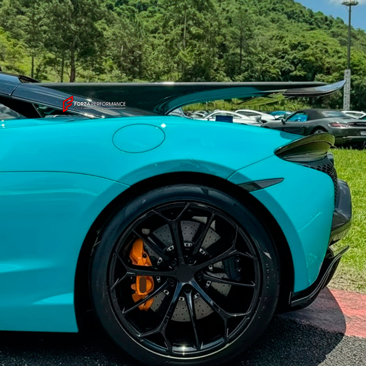 DRY CARBON REAR SPOILER WING for MCLAREN ARTURA 2021+ FORZA PERFORMANCE Novitec
Set includes:

Rear Spoiler Wing
Material: Dry Carbon

NOTE: Professional installation is required.