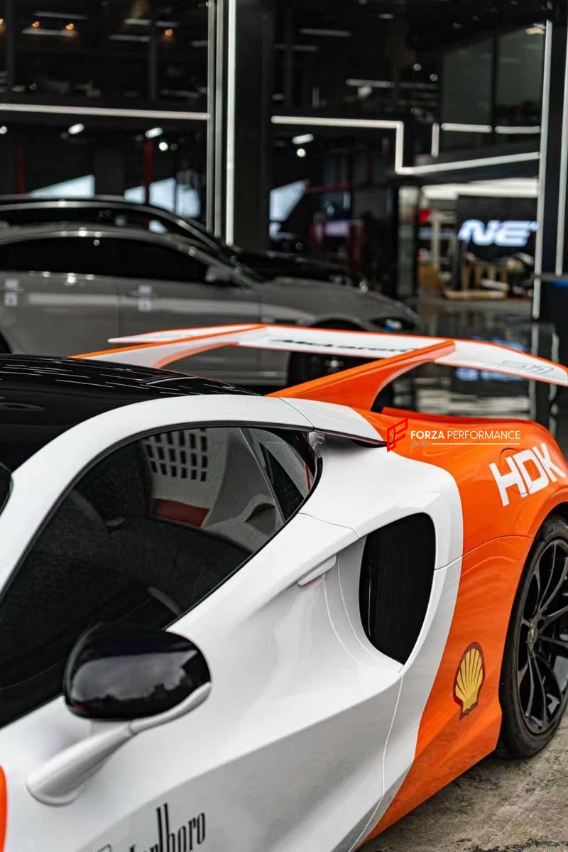 DRY CARBON REAR SPOILER WING for MCLAREN ARTURA 2021+ FORZA PERFORMANCE Novitec
Set includes:

Rear Spoiler Wing
Material: Dry Carbon

NOTE: Professional installation is required.