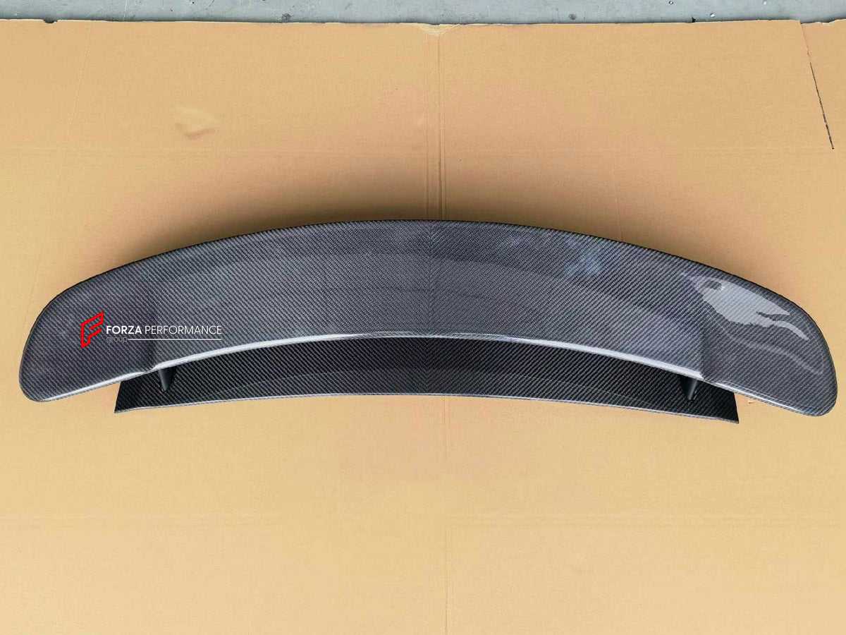 DRY CARBON REAR SPOILER WING for MERCEDES-BENZ AMG GT50 GT55 GT63 C192 COUPE 2024+ FORZA PERFORMANCE custom fit OEM Style

Set includes:
Rear Spoiler Wing

Material: Dry Carbon

NOTE: Professional installation is required.