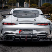DRY CARBON REAR SPOILER WING for MERCEDES-BENZ AMG GT55 GT63 C192 2024+

Set includes:
Rear Spoiler Wing

Material: Dry Carbon

NOTE: Professional installation is required.