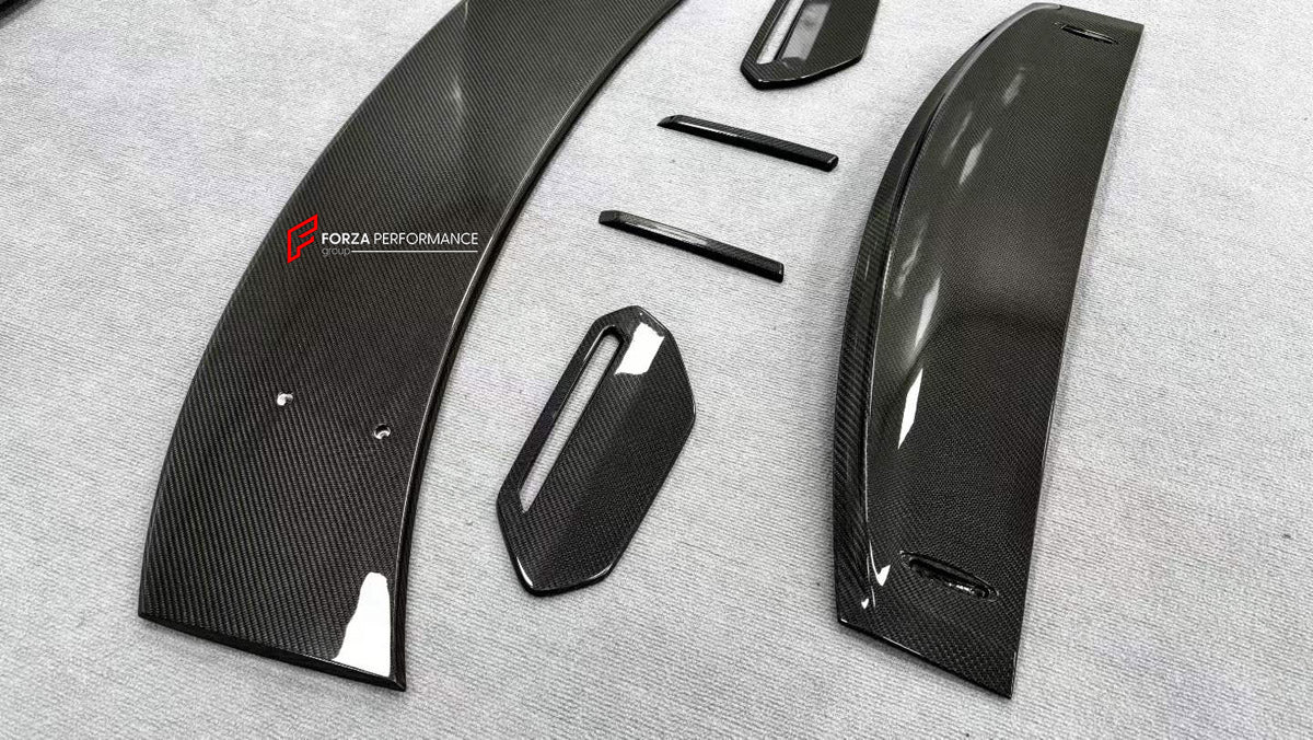DRY CARBON REAR SPOILER WING for MERCEDES-BENZ AMG GT43 GT55 GT63 C192 COUPE 2024+

Set includes:
Rear Spoiler Wing

Material: Dry Carbon

NOTE: Professional installation is required.