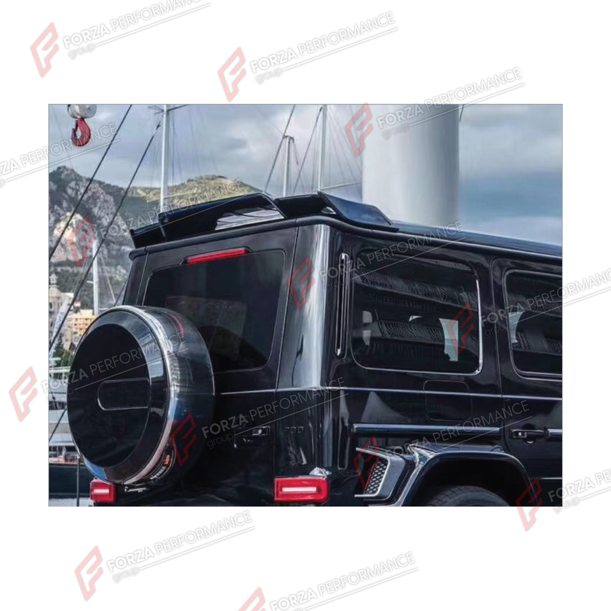 DRY CARBON REAR SPOILER WING for MERCEDES-BENZ G-CLASS W464 2019 - 2024

Set includes:
Rear Spoiler Wing

Material: Dry Carbon

NOTE: Professional installation is required.