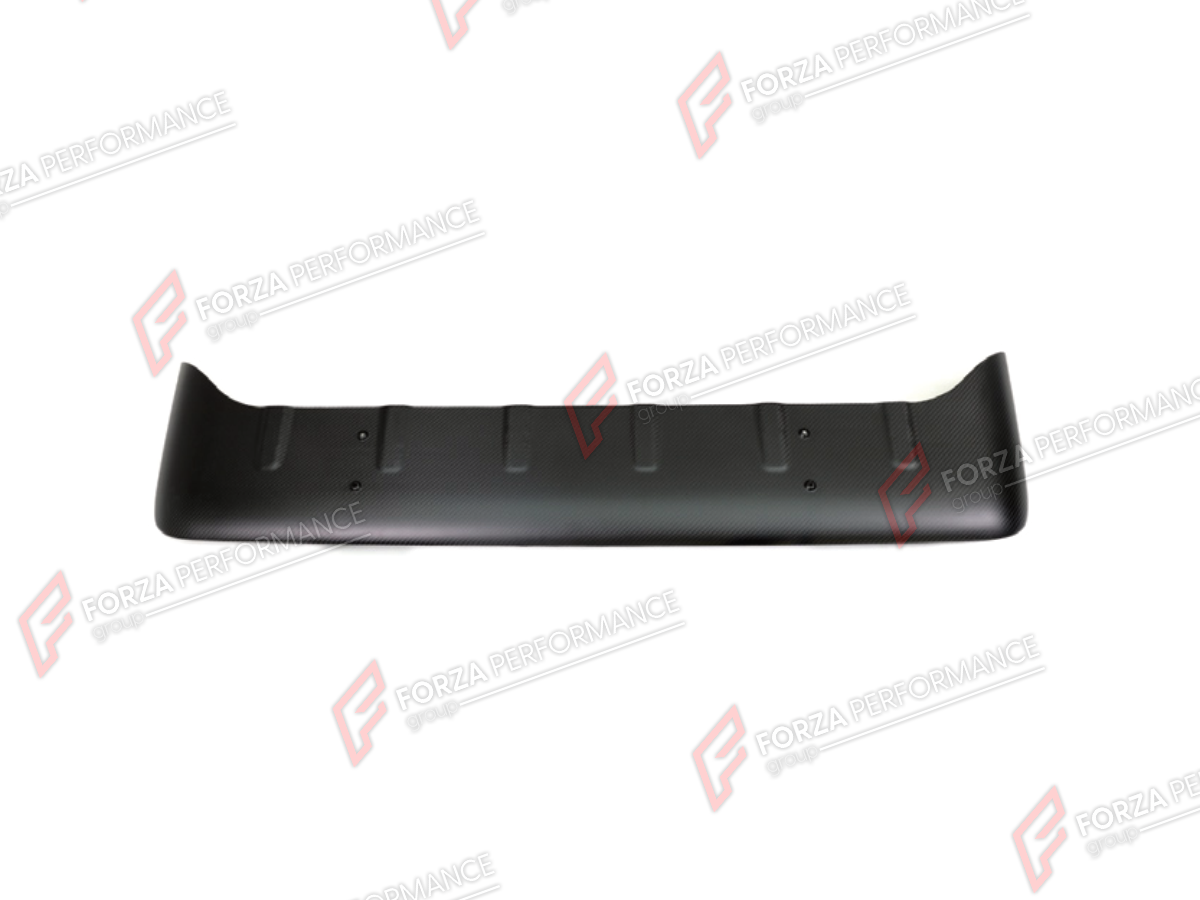 DRY CARBON REAR SPOILER WING for MERCEDES-BENZ G-CLASS W464 2019 - 2024 FORZA PERFORMANCE custom fit R Style

Set includes:
Rear Spoiler Wing

Material: Dry Carbon

NOTE: Professional installation is required.