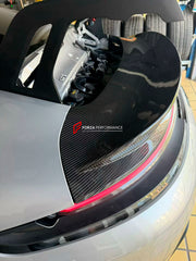 Dry Carbon Rear Spoiler Wing for Porsche 911 992.2 GT3 2024+
Set includes:

Rear Spoiler Wing
Material: Dry Carbon

NOTE: Professional installation is required.