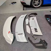 DRY CARBON Rear Spoiler Wing for Porsche 911 992 GT3 2019+
Set includes:

Rear Spoiler Wing
Material: Dry Carbon

NOTE: Professional installation is required.