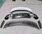 DRY CARBON Rear Spoiler Wing for Porsche 911 992 GT3 2019+
Set includes:

Rear Spoiler Wing
Material: Dry Carbon

NOTE: Professional installation is required.