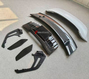 DRY CARBON Rear Spoiler Wing for Porsche 911 992 GT3 2019+
Set includes:

Rear Spoiler Wing
Material: Dry Carbon

NOTE: Professional installation is required.