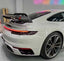 DRY CARBON Rear Spoiler Wing for Porsche 911 992 GT3 2019+
Set includes:

Rear Spoiler Wing
Material: Dry Carbon

NOTE: Professional installation is required.
