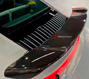 DRY CARBON Rear Spoiler Wing for Porsche 911 992 Turbo 2019+
Set includes:

Rear Spoiler Wing
Material: Dry Carbon

NOTE: Professional installation is required.