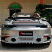 DRY CARBON Rear Spoiler Wing for Porsche 911 992 Turbo 2019+
Set includes:

Rear Spoiler Wing
Material: Dry Carbon

NOTE: Professional installation is required.