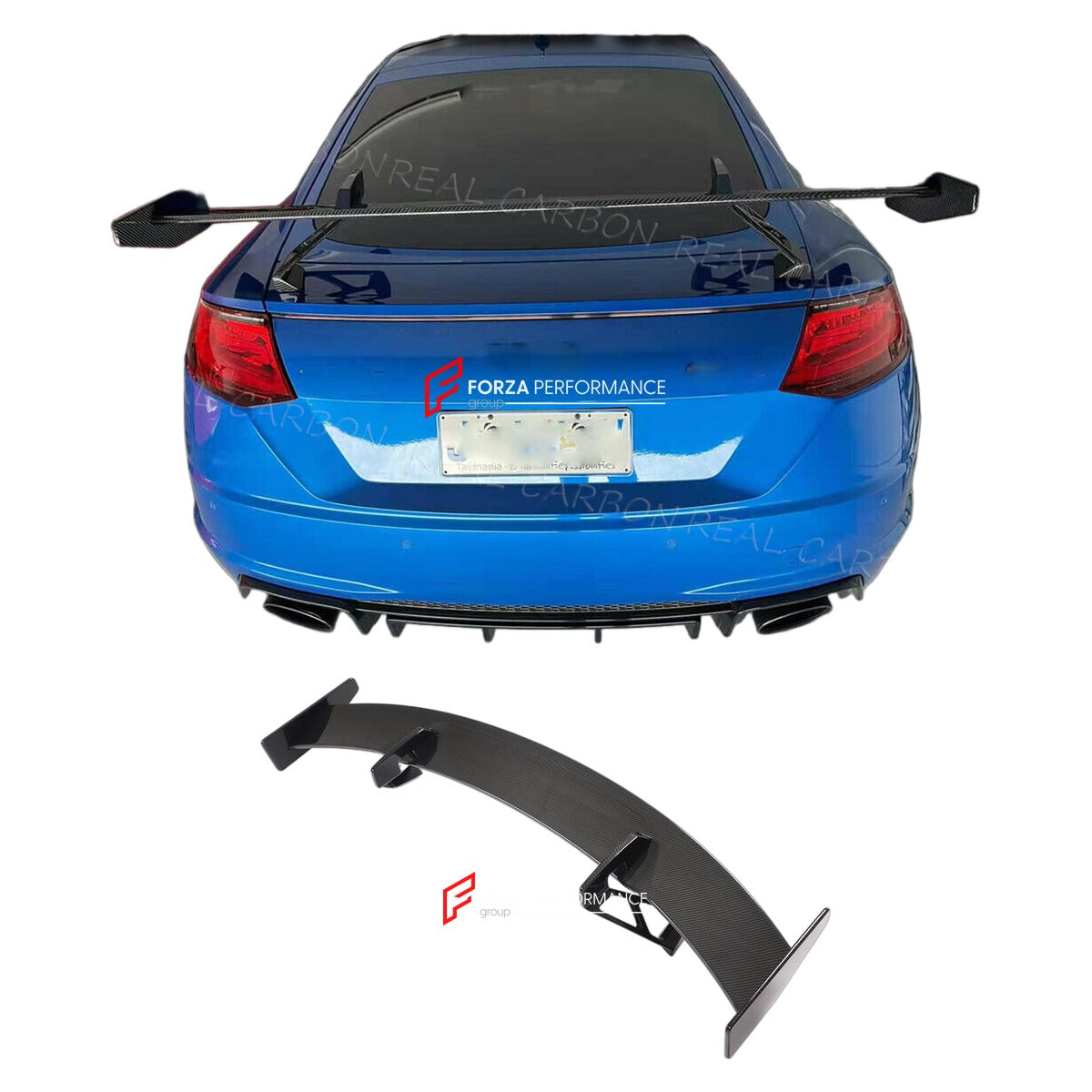 DRY CARBON REAR WING SPOILER for AUDI TT TTS TTRS COUPE 2015 - 2020 FORZA PERFORMANCE Custom Fit
Set includes:

Rear Wing Spoiler
Material: Dry Carbon

NOTE: Professional installation is required.

Why “Contact Us for Pricing”?
We don’t display fixed prices because our goal is to offer you the most competitive deal possible. Product costs often decrease over time, and by requesting a quote, you’ll receive our most up-to-date price on market.

SECURED PAYMENT METHODS
PayPal (+4.4% fee)
Visa / Mastercard / Am