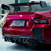 DRY CARBON REAR WING SPOILER for BMW M2 G87 COUPE 2022 - 2024 FORZA PERFORMANCE Custom Fit
Set includes:

Rear Wing Spoiler
Material: Dry Carbon

NOTE: Professional installation is required.

Why “Contact Us for Pricing”?
We don’t display fixed prices because our goal is to offer you the most competitive deal possible. Product costs often decrease over time, and by requesting a quote, you’ll receive our most up-to-date price on market.

SECURED PAYMENT METHODS
PayPal (+4.4% fee)
Visa / Mastercard / American