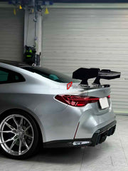 DRY CARBON REAR WING SPOILER FOR BMW M4 G82 2021+

Set include:

Rear Wing Spoiler
Brackets 

Material: Carbon

Note: Professional installation is required 