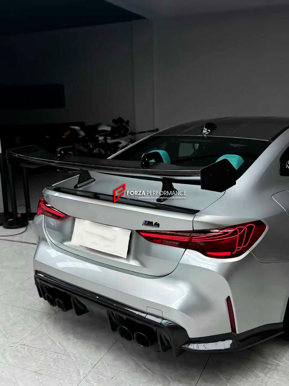 DRY CARBON REAR WING SPOILER FOR BMW M4 G82 2021+