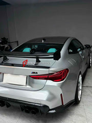 DRY CARBON REAR WING SPOILER FOR BMW M4 G82 2021+

Set include:

Rear Wing Spoiler
Brackets 

Material: Carbon

Note: Professional installation is required 