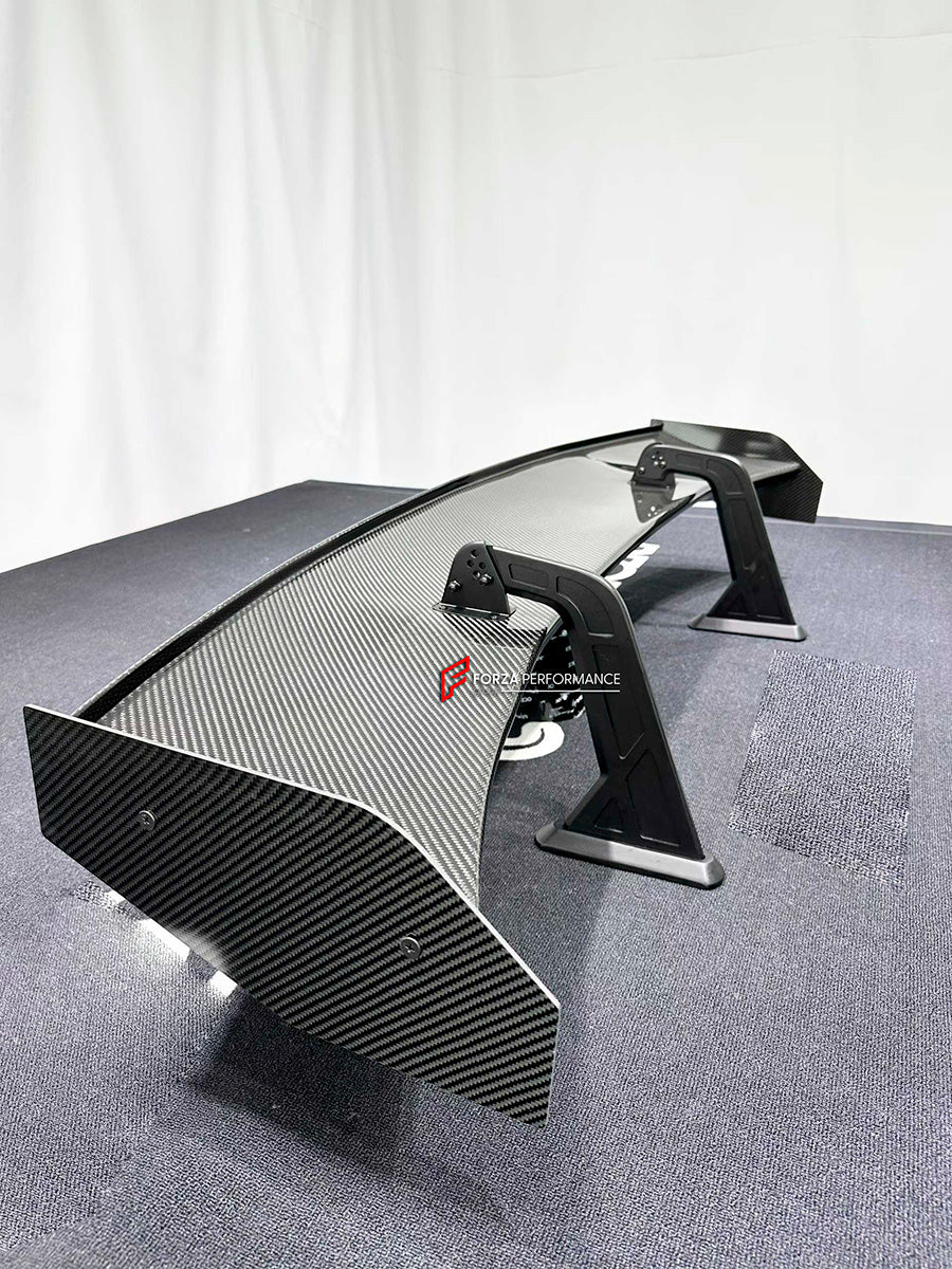 DRY CARBON REAR WING SPOILER FOR BMW M4 G82 2021+

Set include:

Rear Wing Spoiler
Brackets 

Material: Carbon

Note: Professional installation is required 