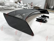 DRY CARBON REAR WING SPOILER for FORD MUSTANG VI S550 2015 - 2023 FORZA PERFORMANCE custom fit GT500 Style

Set includes:
Rear Wing Spoiler
Wing Mounting Brackets

Material: Dry Carbon

NOTE: Professional installation is required.