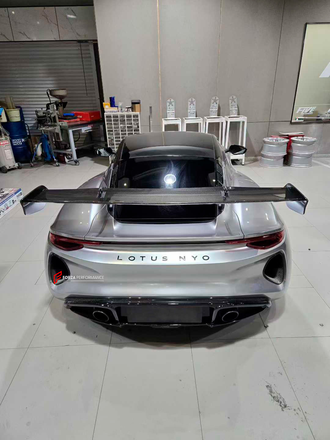 Lotus Models Rear End DRY CARBON REAR WING SPOILER for LOTUS EMIRA 2022+