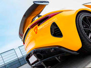REAR WING SPOILER AND ENGINE COVER for Lotus EMIRA 2022+
Set includes:

Rear Wing Spoiler
Engine Cover
Material: Dry Carbon

NOTE: Professional installation is required.