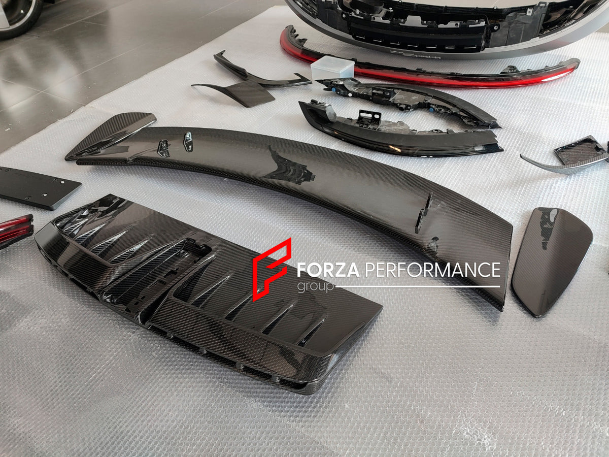 DRY CARBON REAR WING SPOILER for PORSCHE 911 992.2 CARRERA 2025+