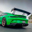 DRY CARBON REAR WING SPOILER for PORSCHE 911 992 GT3 2022+ Forza Performance Custom fit High Kick Swan Neck GT Wing VERUS ENGINEERING STYLE Drag Race Time Attack Downforce
Set includes:

Rear GT Wing
Swan Neck Wing Uprights (2 Pieces)
Wing Mounting Base Plates (2 Pieces)
Wing End Caps (2 Pieces)
Mounting Hardware
Material: Dry Carbon

NOTE: Professional installation is required. For Track GT3 GT4.