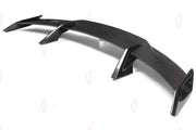 DRY CARBON REAR WING SPOILER MP STYLE for BMW M3 G80 2021+
Set includes:

Rear Wing Spoiler
Material: Dry Carbon

NOTE: Installs with screws. Add-on type - installs over the original part. Professional installation is required.