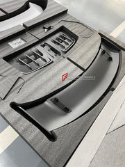 DRY CARBON REAR WING SPOILER with ENGINE LID for PORSCHE 911 992.2 CARRERA 2025+ upgrade to GT3

Set includes:

Rear Wing Spoiler

Rear Duck Spoiler
Engine Lid

Material: Dry Carbon

NOTE: Engine Lid is required for Spoiler to be installed. Professional installation is required

CONTACT US FOR PRICING
