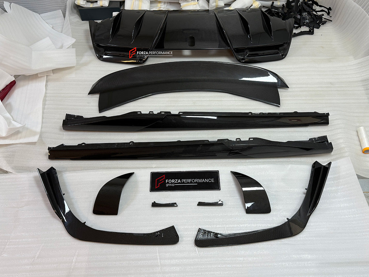 DRY CARBON REPLACEMENT BODY KIT for FERRARI 296 GTS GTB


Set includes:
Front Lip

Side Skirts
Side Air Inlet Trims
Rear Spoiler / Ducktail
Rear Diffuser


Material: Dry Carbon

NOTE: Professional installation is required.

Contact us for pricing



Why “Contact Us for Pricing”?

We don’t display fixed prices because our goal is to offer you the most competitive deal possible. Product costs often decrease over time, and by requesting a quote, you’ll receive our most up-to-date price on market.

Payment ►
Vi