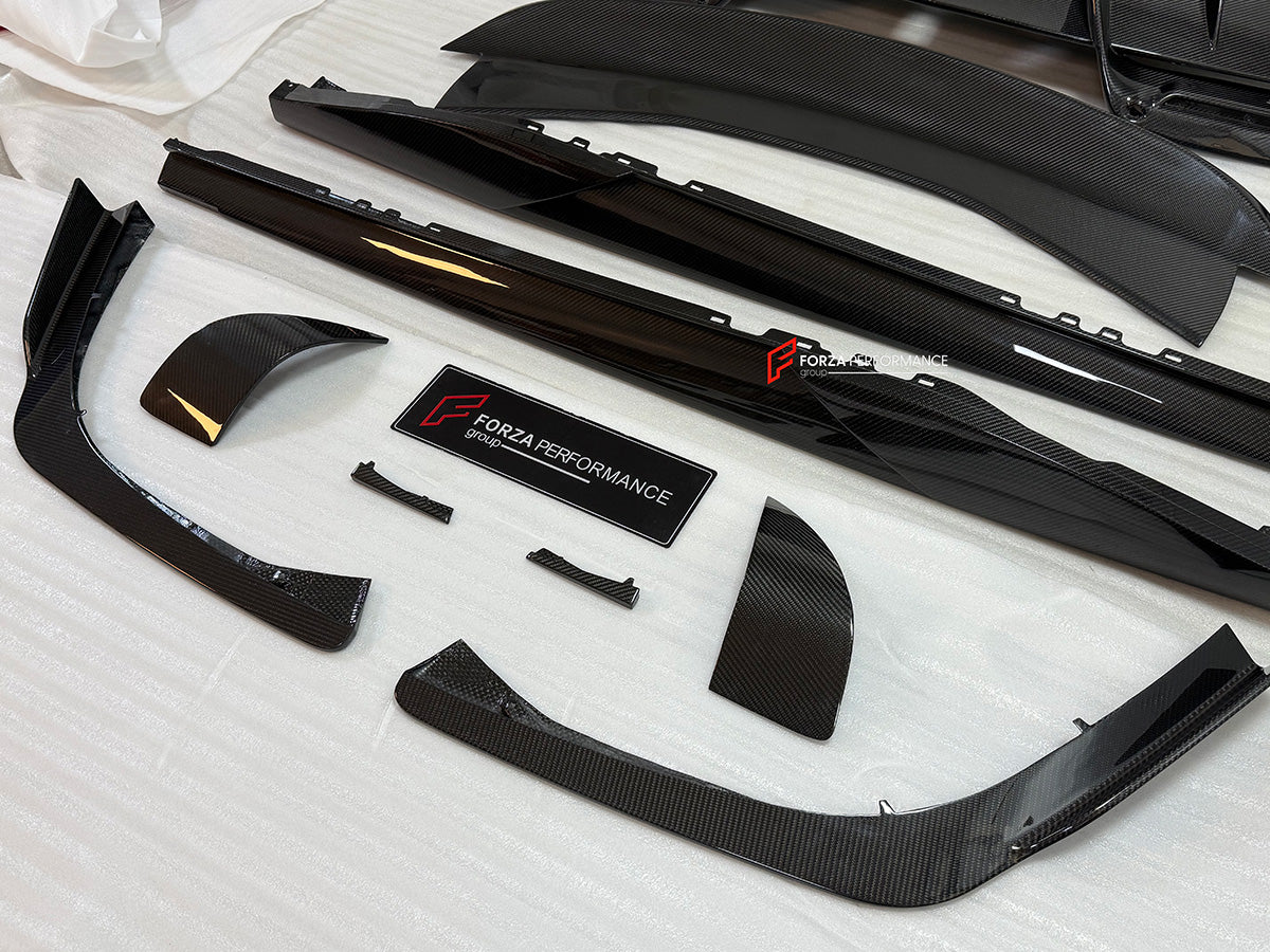 DRY CARBON REPLACEMENT BODY KIT for FERRARI 296 GTS GTB


Set includes:
Front Lip

Side Skirts
Side Air Inlet Trims
Rear Spoiler / Ducktail
Rear Diffuser


Material: Dry Carbon

NOTE: Professional installation is required.

Contact us for pricing



Why “Contact Us for Pricing”?

We don’t display fixed prices because our goal is to offer you the most competitive deal possible. Product costs often decrease over time, and by requesting a quote, you’ll receive our most up-to-date price on market.

Payment ►
Vi