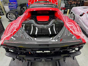 DRY CARBON REPLACEMENT BODY KIT for FERRARI 296 GTS GTB

Set includes:
Front Lip
Side Skirts
Side Air Inlet Trims
Ducktail Spoiler
Rear Diffuser
Material: Dry Carbon

NOTE: Professional installation is required.