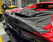 DRY CARBON REPLACEMENT BODY KIT for FERRARI 296 GTS GTB

Set includes:
Front Lip
Side Skirts
Side Air Inlet Trims
Ducktail Spoiler
Rear Diffuser
Material: Dry Carbon

NOTE: Professional installation is required.