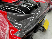 DRY CARBON REPLACEMENT BODY KIT for FERRARI 296 GTS GTB

Set includes:
Front Lip
Side Skirts
Side Air Inlet Trims
Ducktail Spoiler
Rear Diffuser
Material: Dry Carbon

NOTE: Professional installation is required.