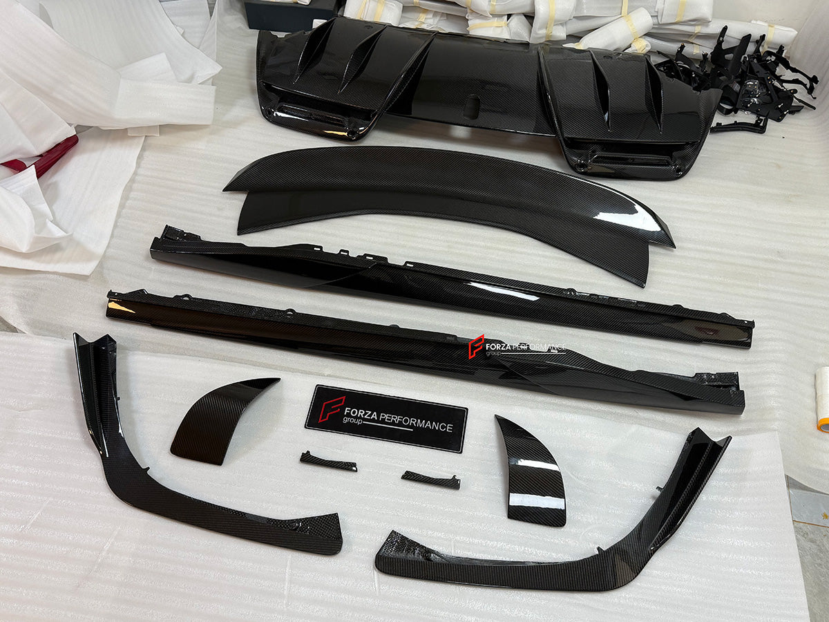 DRY CARBON REPLACEMENT BODY KIT for FERRARI 296 GTS GTB


Set includes:
Front Lip

Side Skirts
Side Air Inlet Trims
Rear Spoiler / Ducktail
Rear Diffuser


Material: Dry Carbon

NOTE: Professional installation is required.

Contact us for pricing



Why “Contact Us for Pricing”?

We don’t display fixed prices because our goal is to offer you the most competitive deal possible. Product costs often decrease over time, and by requesting a quote, you’ll receive our most up-to-date price on market.

Payment ►
Vi