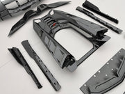 DRY CARBON REPLACEMENT BODY KIT for LAMBORGHINI REVUELTO 2023+

Set includes:

Front Lip

Side Mirror Covers

Side Skirts
Rear Spoiler
Rear Engine Bay


Material: Crafted with CNC-molded autoclave dry carbon fiber.

NOTE: Professional installation is required.

Why “Contact Us for Pricing”?

We don’t display fixed prices because our goal is to offer you the most competitive deal possible. Product costs often decrease over time, and by requesting a quote, you’ll receive our most up-to-date price on market.

