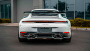 DRY CARBON REPLACEMENT BODY KIT for PORSCHE 911 992.2 CARRERA COUPE S T 4S 2024+ Forza Performance Custom fit

Set includes:
Front Lip
Front Bumper Air Vent Trim
Rear Diffuser

Material: Dry Carbon

NOTE: Only fits models with SportDesign Package. Professional installation is required.