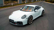 DRY CARBON REPLACEMENT BODY KIT for PORSCHE 911 992.2 CARRERA COUPE S T 4S 2024+ Forza Performance Custom fit

Set includes:
Front Lip
Front Bumper Air Vent Trim
Rear Diffuser

Material: Dry Carbon

NOTE: Only fits models with SportDesign Package. Professional installation is required.