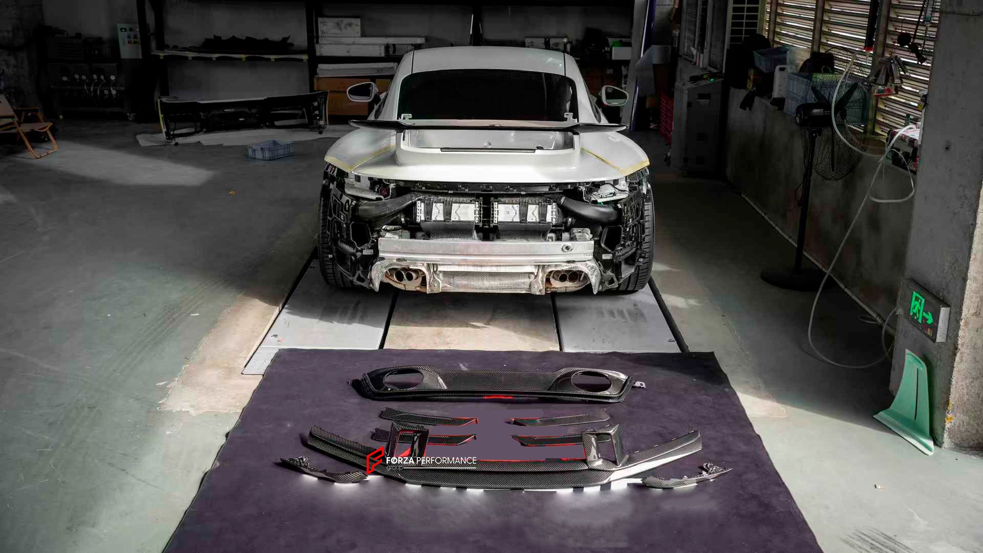DRY CARBON REPLACEMENT BODY KIT for PORSCHE 911 992.2 CARRERA S T 2025+

Set includes:

Front Lip

Front Bumper Air Vent Trim
Rear Diffuser

Material: Dry Carbon Fiber

NOTE: Professional installation is required

* Each part can be sent separately. If you need, please contact us.

CONTACT US FOR PRICING