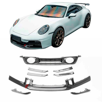 DRY CARBON REPLACEMENT BODY KIT for PORSCHE 911 992.2 CARRERA S T 2025+

Set includes:

Front Lip

Front Bumper Air Vent Trim
Rear Diffuser

Material: Dry Carbon Fiber

NOTE: Professional installation is required

* Each part can be sent separately. If you need, please contact us.

CONTACT US FOR PRICING