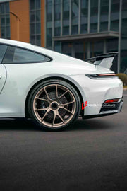 DRY CARBON REPLACEMENT BODY KIT for PORSCHE 911 992.2 CARRERA S T 2025+

Set includes:

Front Lip

Front Bumper Air Vent Trim
Rear Diffuser

Material: Dry Carbon Fiber

NOTE: Professional installation is required

* Each part can be sent separately. If you need, please contact us.

CONTACT US FOR PRICING