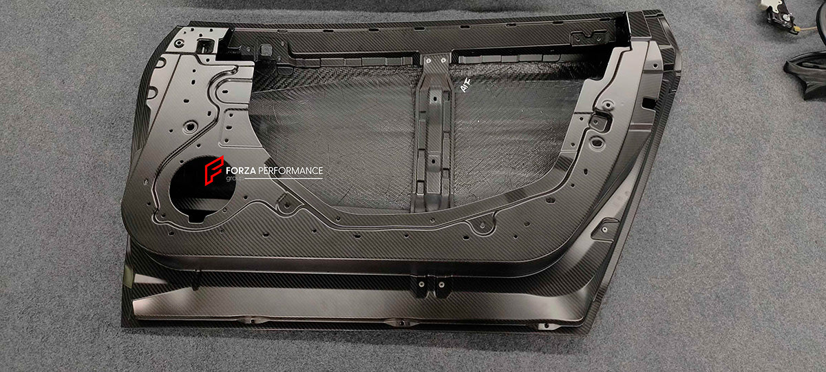 DRY CARBON REPLACEMENT DOORS for NISSAN GT-R R35 2007+

Set includes:

Doors

Material: Dry Carbon

NOTE: Professional installation is required.

CONTACT US FOR PRICING